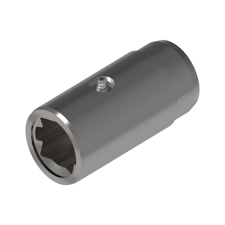 A & I Products 1 5/16" Square Slip Sleeve (w/ Grease Groove) 5" x3" x3" A-500-2600